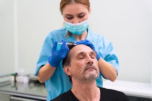 Anesthesia in the hair transplant
