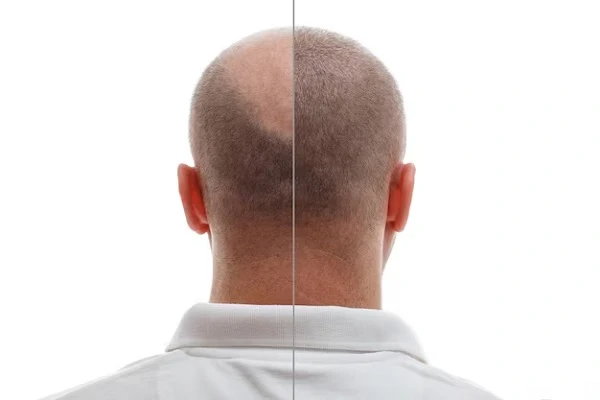 Hair transplant for bald people