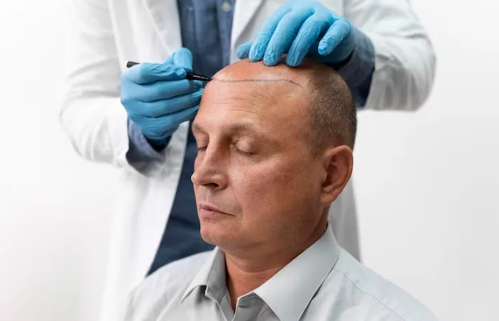 Who is not suitable for a hair transplant?