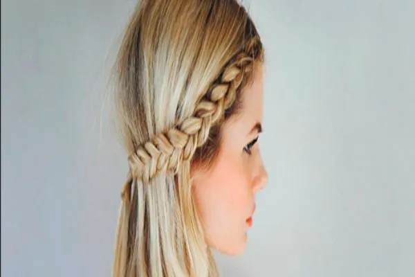 Peinados con trenzas y pelo suelto 3 Peinados con trenzas y pelo suelto