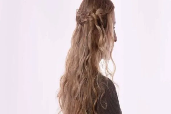 Peinados con trenzas y pelo suelto 6 Peinados con trenzas y pelo suelto