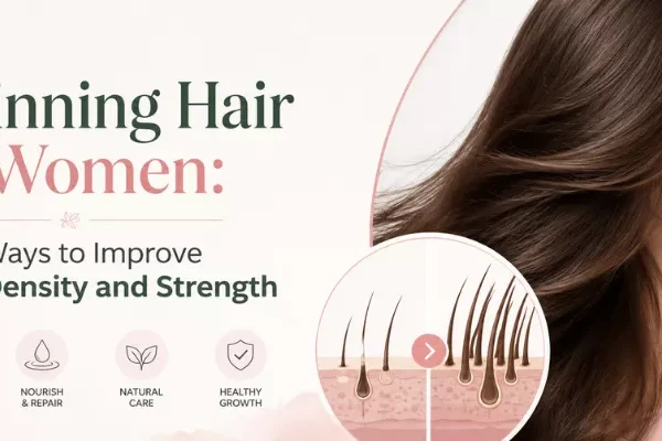 Thinning Hair in Women: Best Ways to Improve Hair Density and Strength
