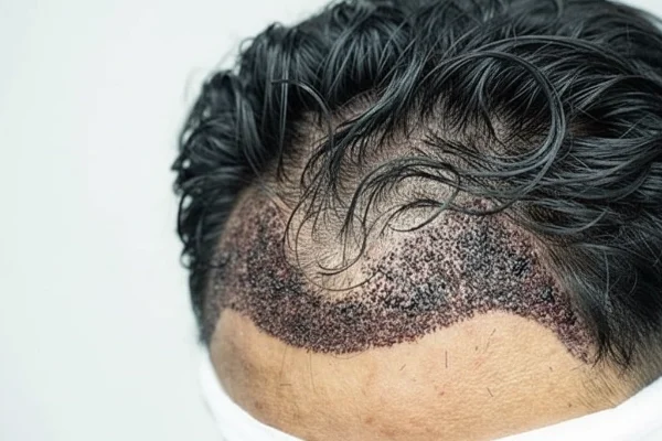 ¿Qué es un trasplante capilar infectado?