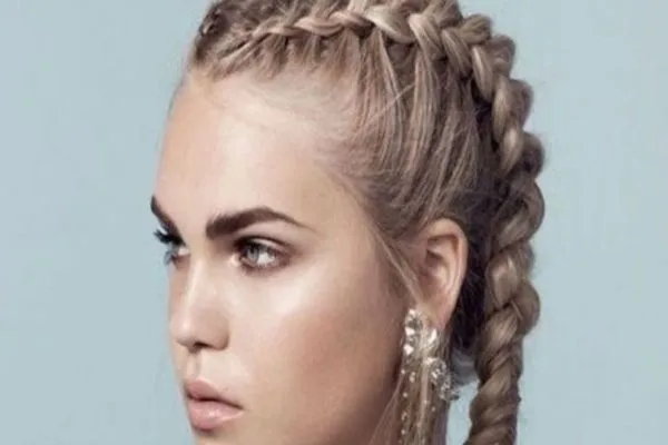 Peinados con trenzas y pelo suelto 2 Peinados con trenzas y pelo suelto