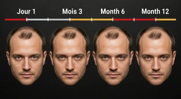 Greffe de cheveux évolution mois par mois : le guide complet 3 Greffe de cheveux évolution mois par mois : le guide complet