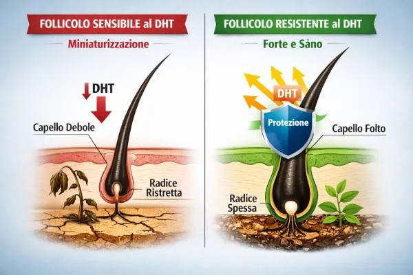 Perché capelli trapiantati non cadono? 4 Perché capelli trapiantati non cadono?