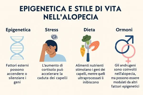 Geni che causano l’alopecia 5 Geni che causano l’alopecia