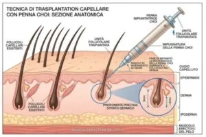 Penna Choi nel trapianto di capelli 3 Penna Choi nel trapianto di capelli