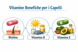 Vitamine e integratori prima del trapianto capillare