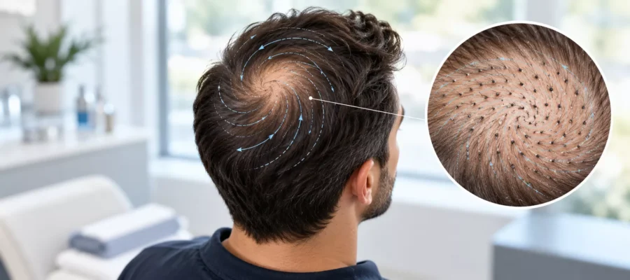 Crown Hair Transplant: Why Does the Crown Need Different Planning? 1 Crown Hair Transplant Why Does the Crown Need Different Planning