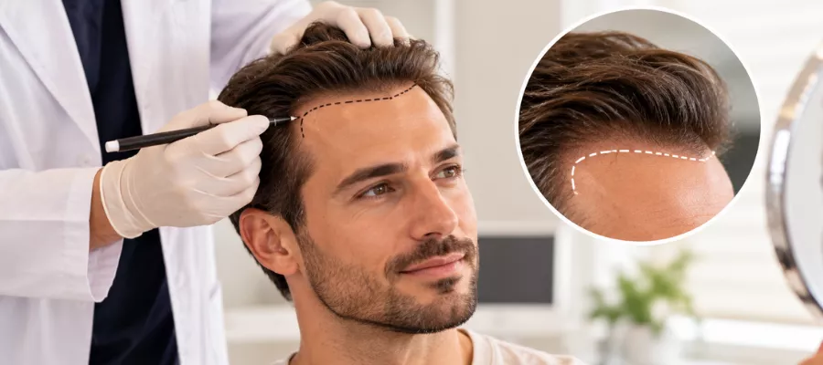How Is a Natural Hairline Designed Before a Hair Transplant? 1 How Is a Natural Hairline Designed Before a Hair Transplant?